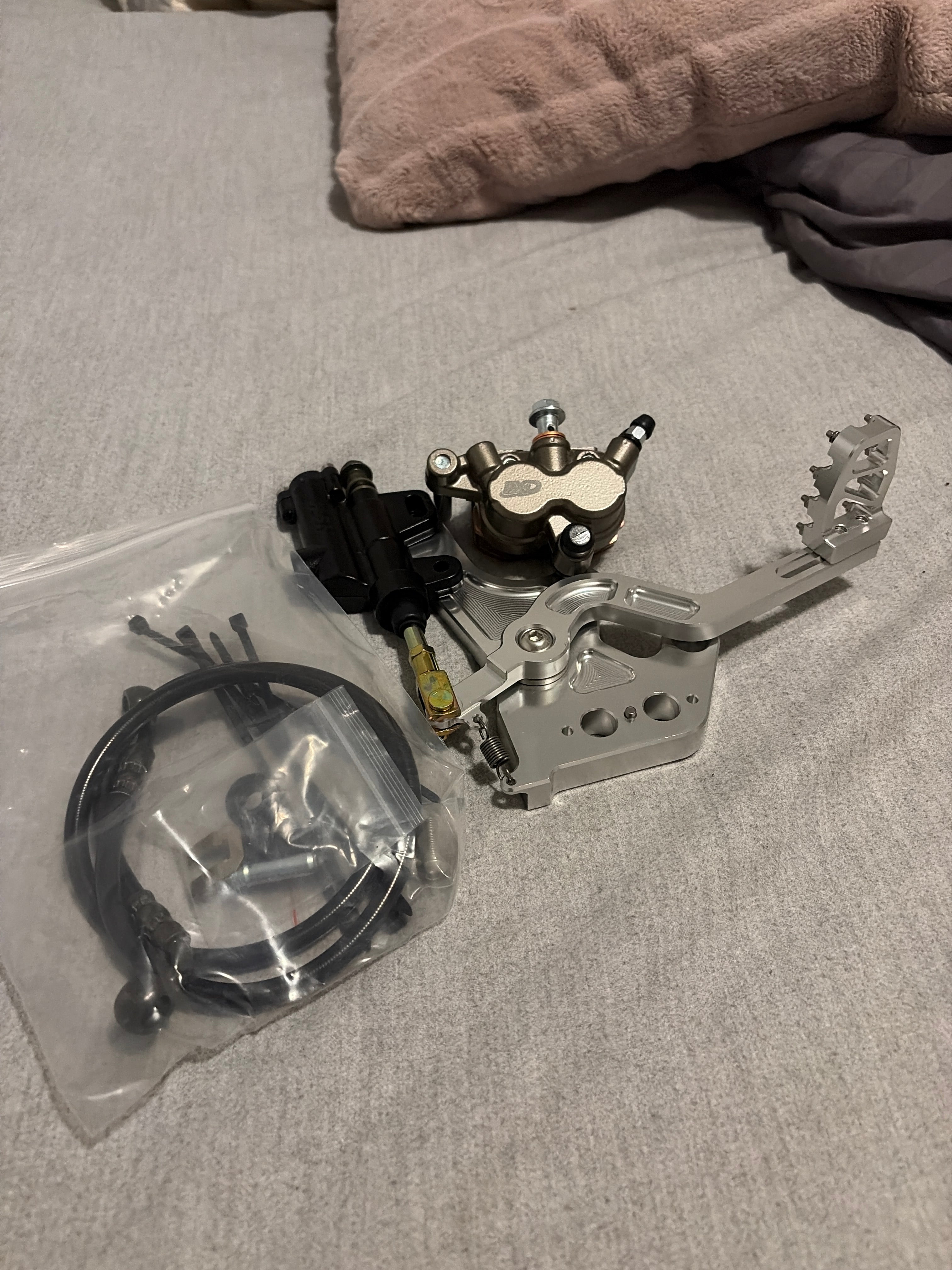 LBX foot brake, with caliper full kit